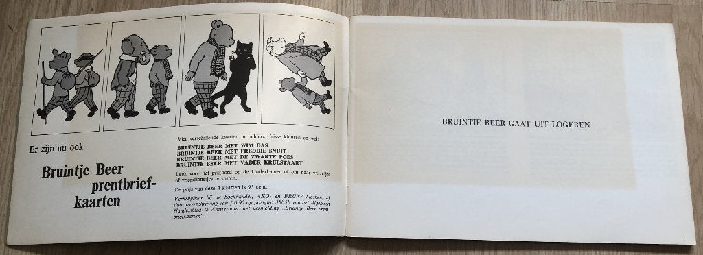 BRUINTJE BEER - DE AVONTUREN VAN BRUINTJE BEER - NEGENDE, Eén stripboek, Ophalen of Verzenden, Zo goed als nieuw
