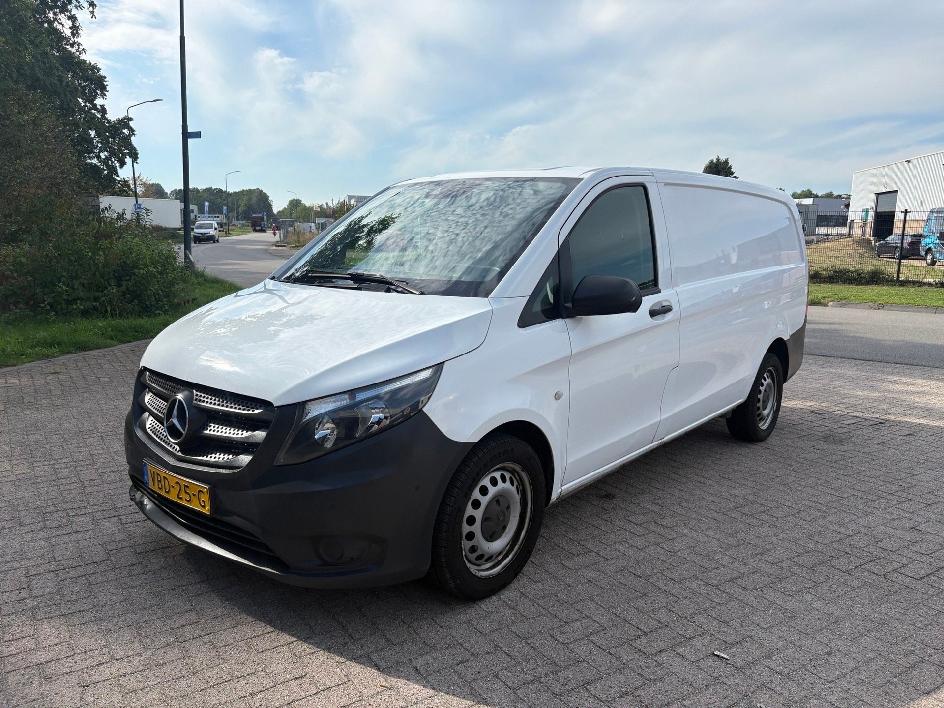 Mercedes-Benz Vito 114 CDI Lang, Auto's, Automaat, Euro 6, 4 cilinders, Wit