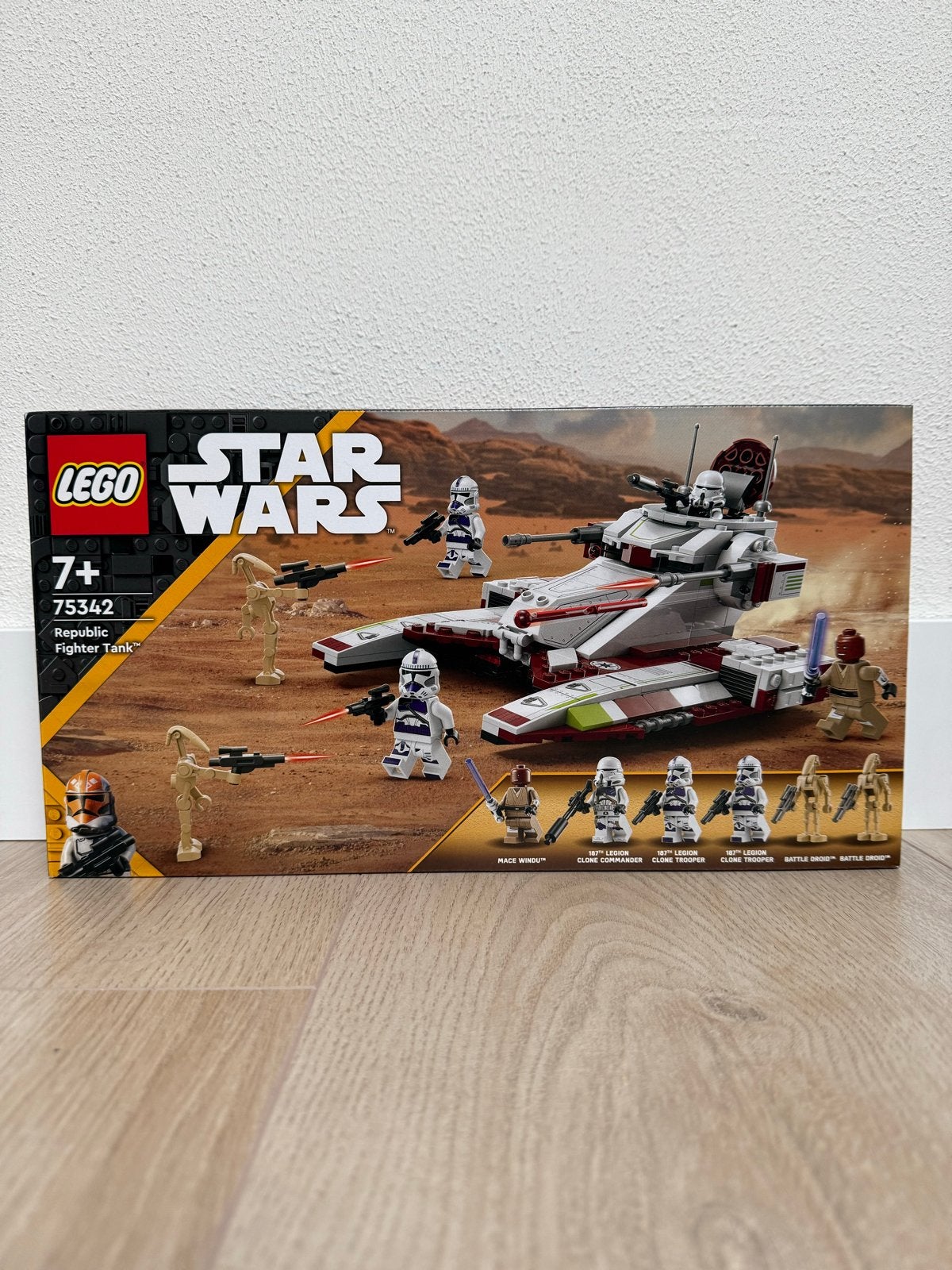 LEGO Star Wars 75342 Republic Fighter Tank Nieuw & Sealed, Ophalen of Verzenden, Nieuw, Overige merken
