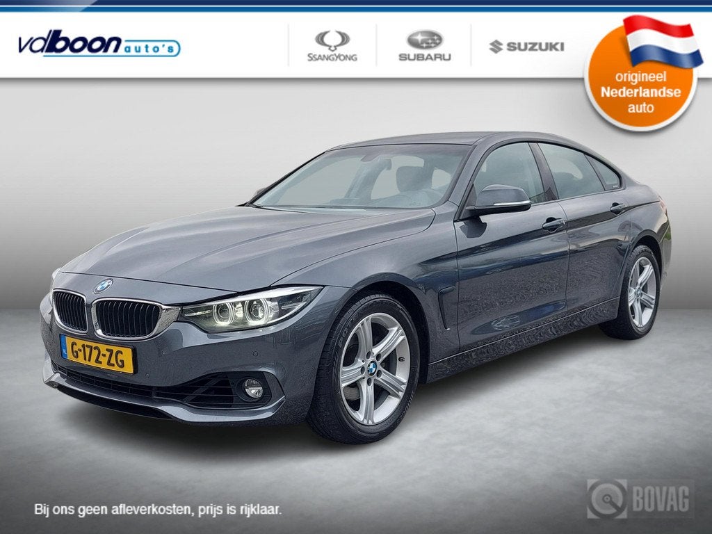BMW 4-serie Gran Coupé 418i High Executive Edition AUTOMAAT, Auto's, BMW, Automaat, 12 maanden, Gebruikt, Bedrijf