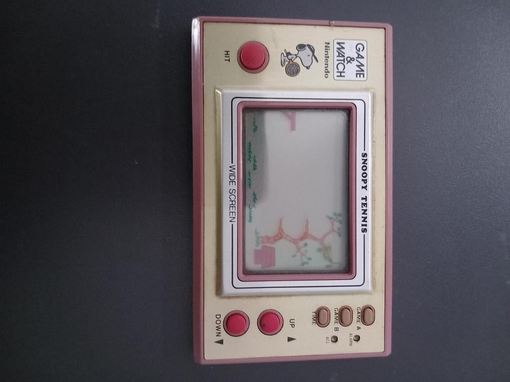 Nintendo Game & Watch Snoopy Tennis Wide Screen, Ophalen of Verzenden, Nintendo, Gebruikt