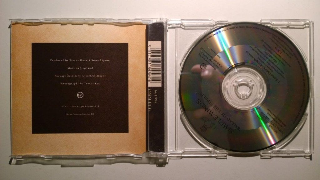 Simple Minds - Ballad Of The Streets, Ophalen of Verzenden, Zo goed als nieuw, Pop
