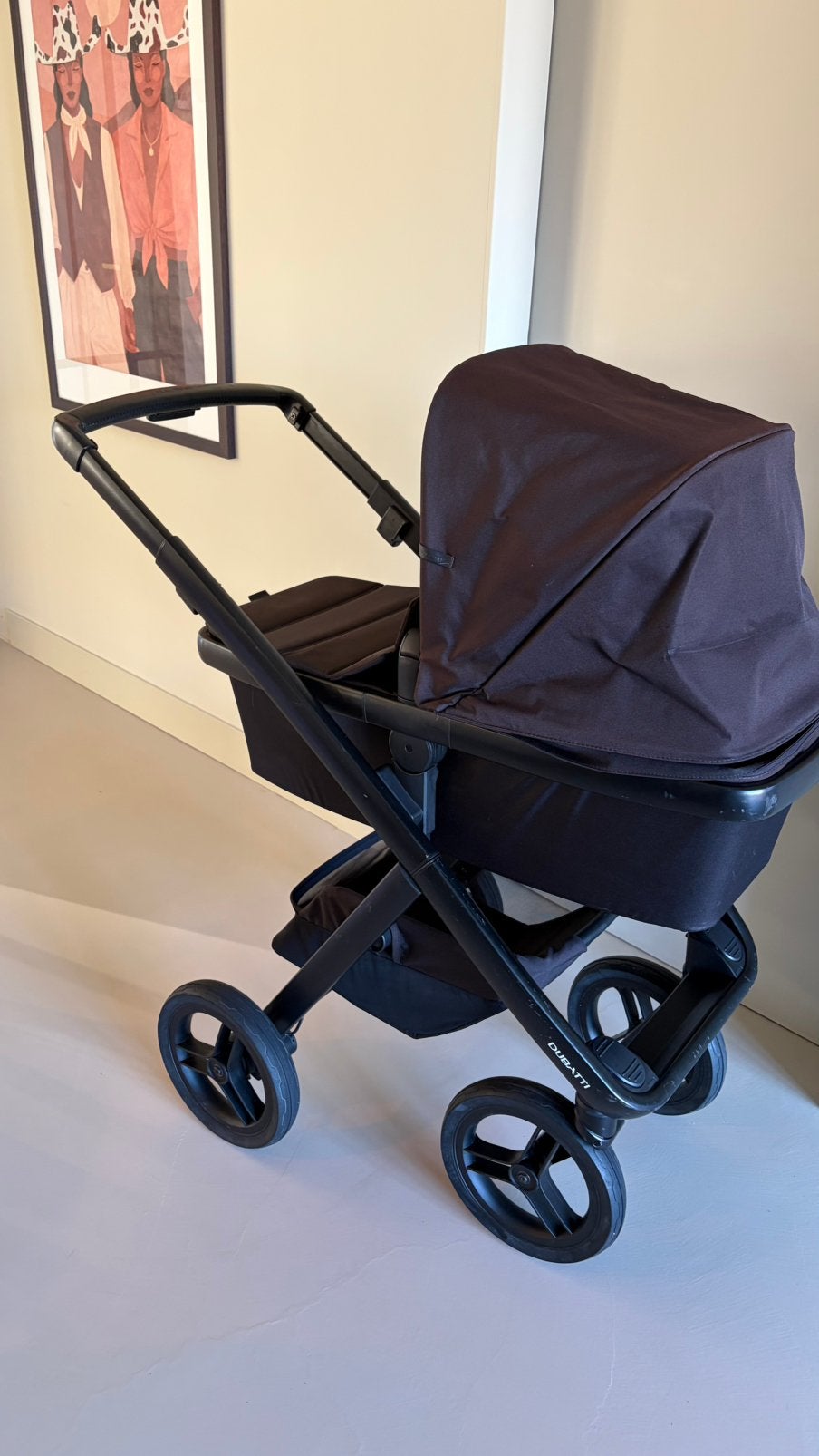 Complete Dubatti Two kinderwagen, Gebruikt, Ophalen of Verzenden, Met reiswieg, Kinderwagen
