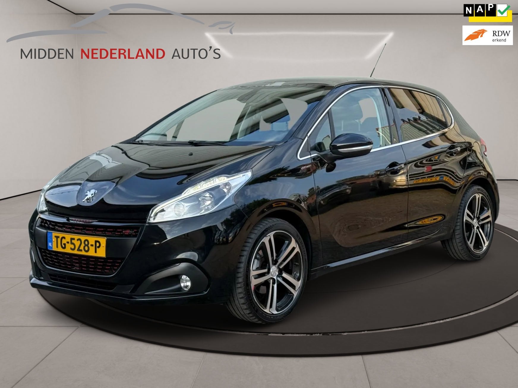 Peugeot 208 1.2 PureTech GT-line * NIEUWE MOTOR * PANORAMA D, Voorwielaandrijving, 1045 kg, Bedrijf, Handgeschakeld