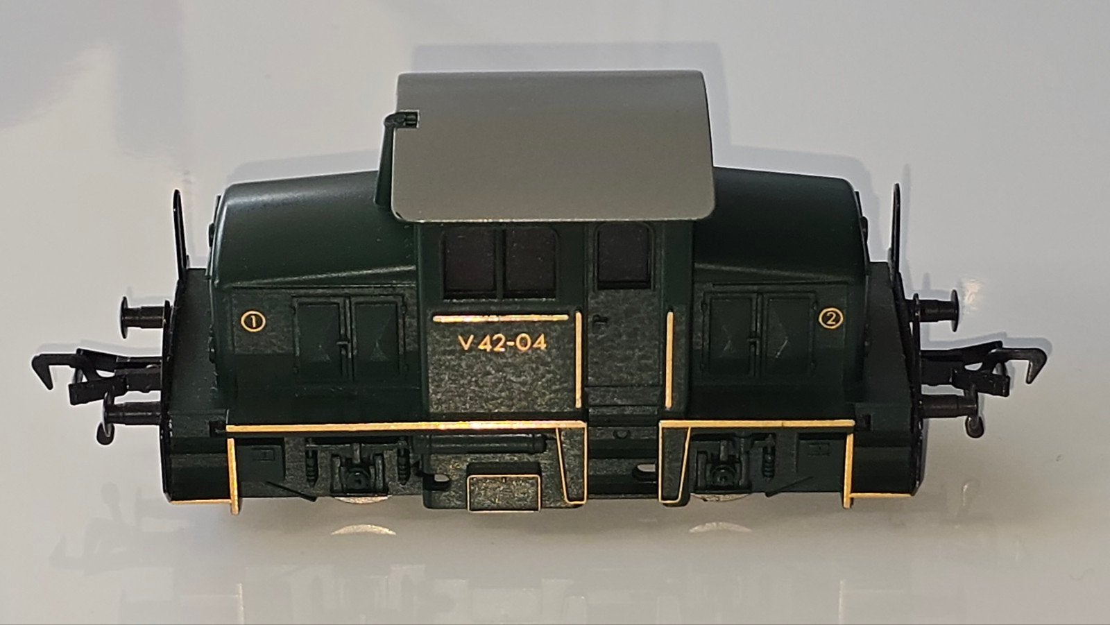 Fleischmann V42-04 loc DB, Fleischmann, Ophalen of Verzenden, Zo goed als nieuw, Analoog