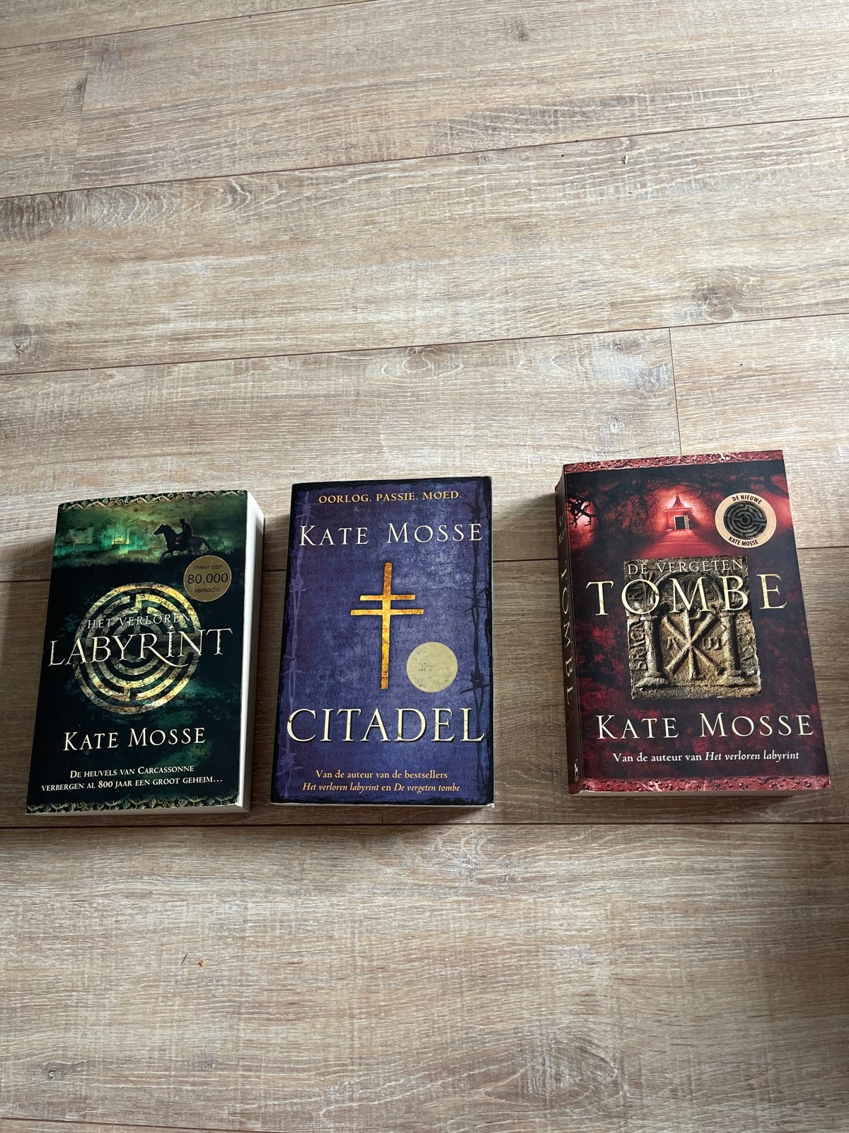 Kate Mosse Boeken: Het Verloren Labyrint, Citadel, De Verget, Ophalen of Verzenden, Gelezen, Europa overig