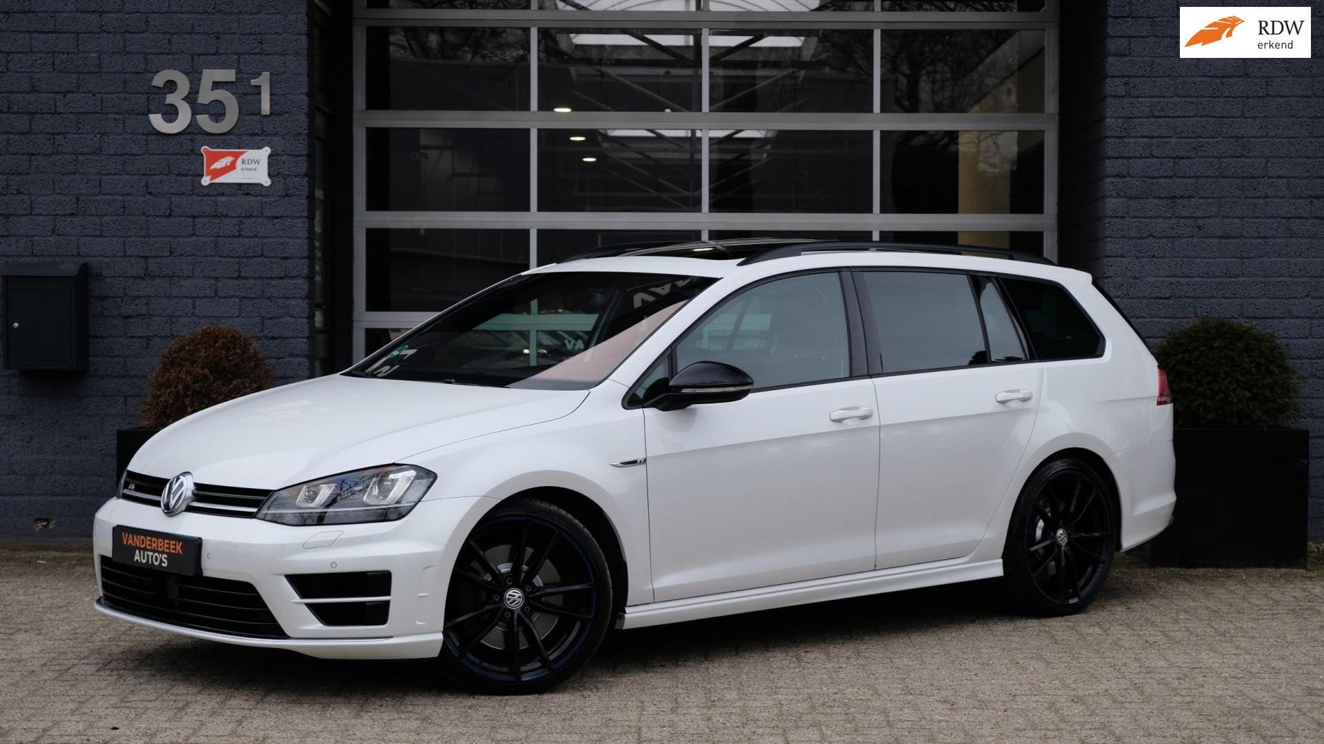 Volkswagen Golf Variant 2.0 TSI R 4-Motion 300PK ACC|DCC|DYN, Automaat, Gebruikt, Zwart, 4 cilinders