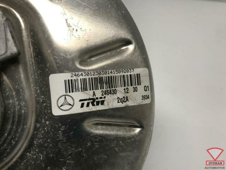 mercedes b klasse rembekrachtiger + hoofdremcilinder a246430, Gebruikt, Mercedes-Benz AG, Mercedes-Benz, Ophalen of Verzenden