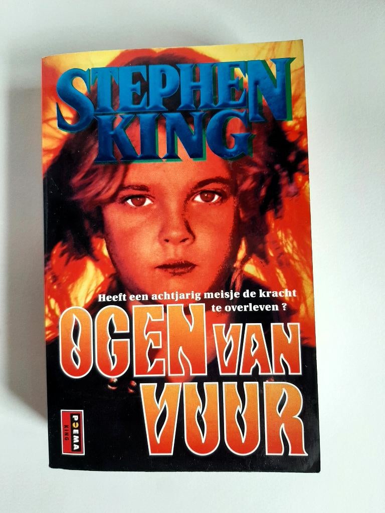 Ogen van vuur – Stephen King, Ophalen of Verzenden, Zo goed als nieuw, Stephen King