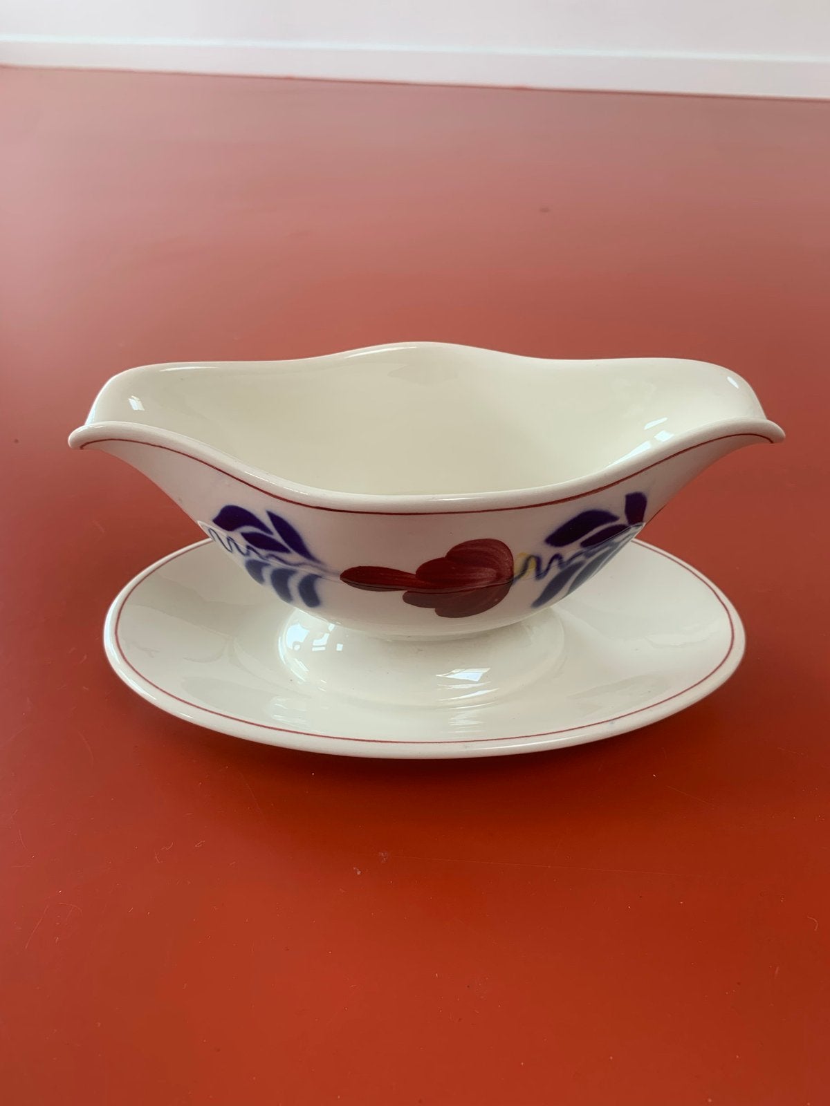 Sauskom Villeroy & Boch Boerenbont - Uitstekende Staat, Ophalen of Verzenden