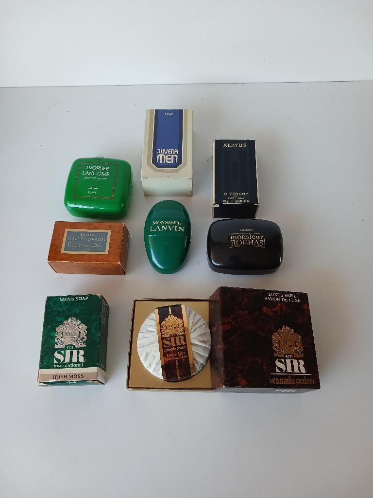 diverse heren zepen : Dior, Lanvin, Givenchy, Lancome en .., Verzenden, Nieuw, Overige typen, Gevuld