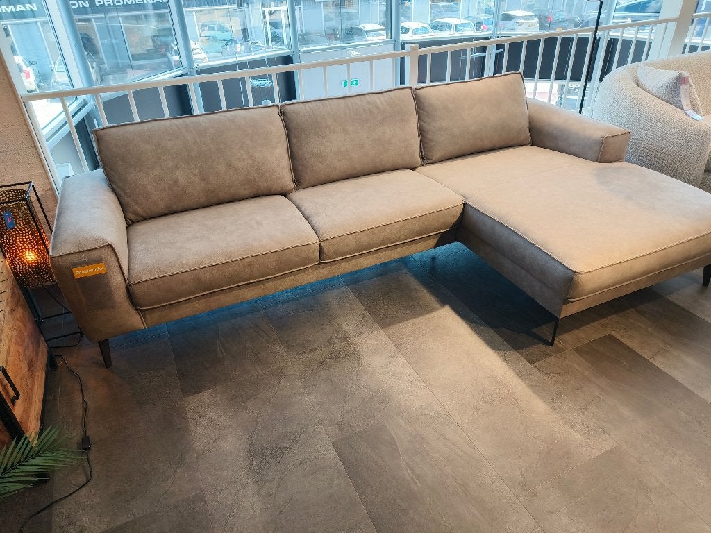 Hoekbank Manchester, Huis en Inrichting, Banken | Bankstellen, Ophalen, Hoekbank, Zo goed als nieuw, 150 cm of meer