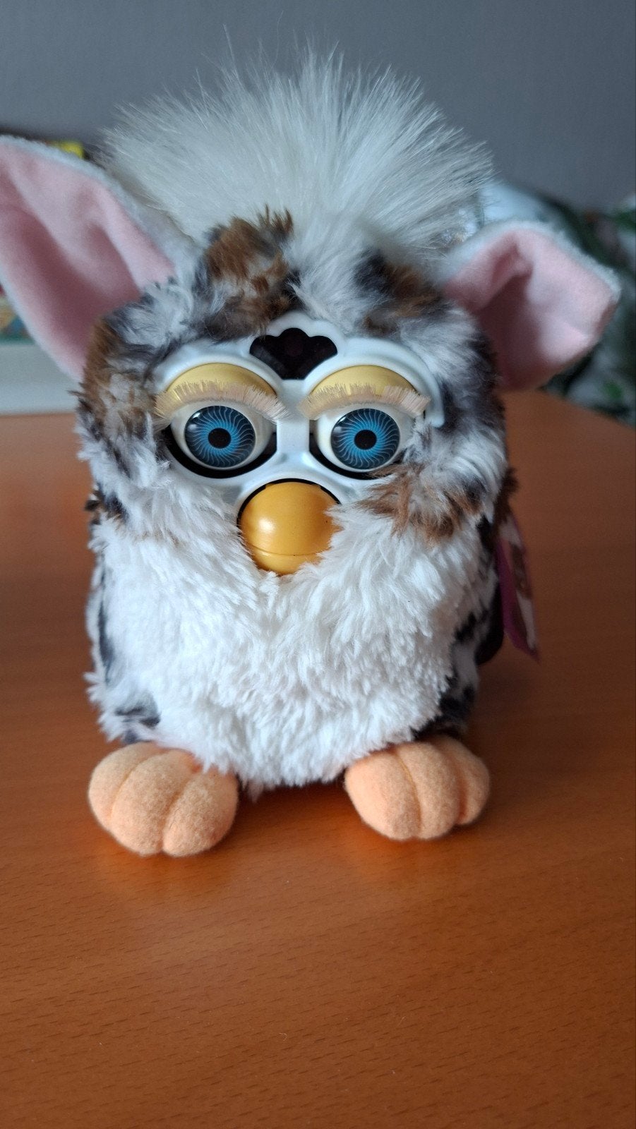 Vintage Nieuwe Furby in doos - Snow-Leopard, Ophalen of Verzenden, Nieuw