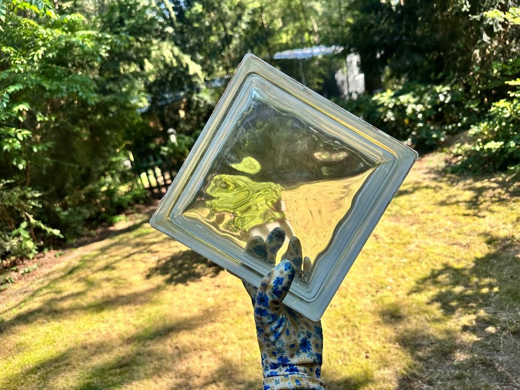 Glasblokken / glastegels, Ophalen