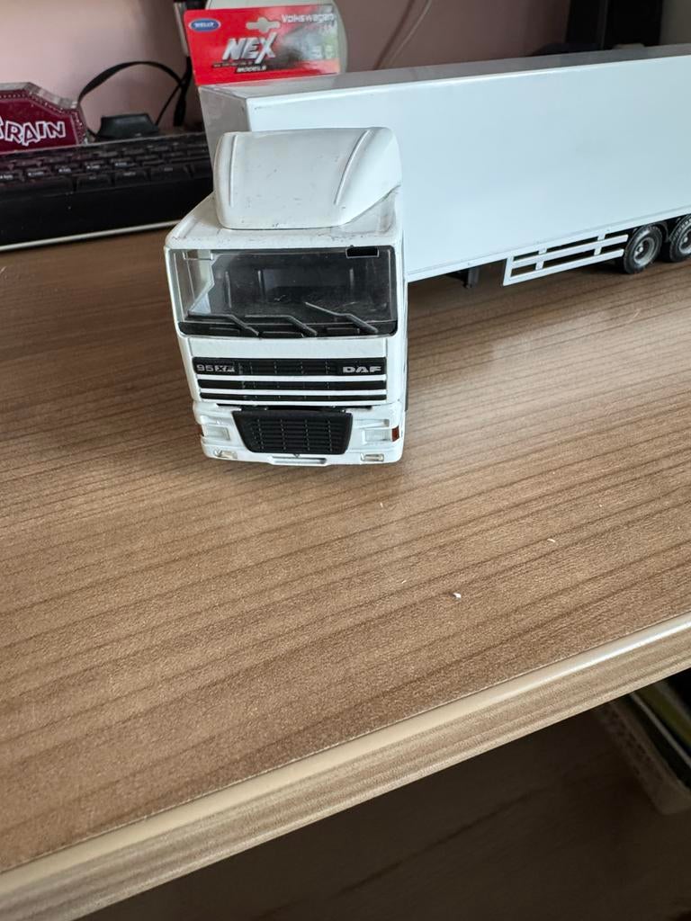 DAF 95XF Vrachtwagen Model met Trailer, Ophalen of Verzenden, Zo goed als nieuw, Bus of Vrachtwagen