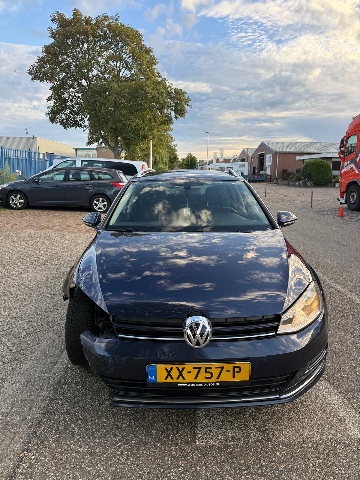 Volkswagen Golf Variant 1.6 TDI 110pk BMT 2015 Blauw, Auto's, Voorwielaandrijving, 1295 kg, 4 cilinders, Blauw