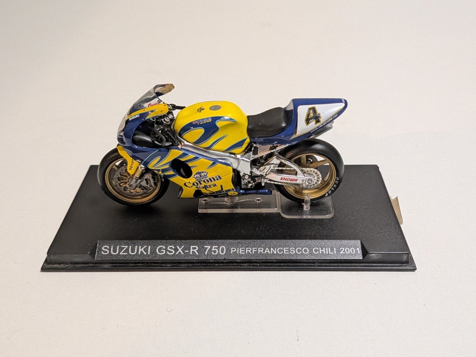 Suzuki GSX-R 750 - Pierfrancesco Chili - Corona Extra Suzuki, Ophalen of Verzenden, Gebruikt, Motor, Overige merken