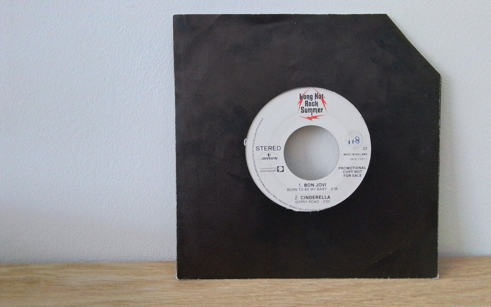 Bon Jovi - born to be my baby, Ophalen of Verzenden