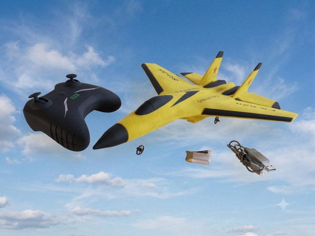 RC vliegtuig straaljager speelgoed radiografisch bestuurbaar, Ophalen of Verzenden, Nieuw, Elektro, RTF (Ready to Fly)