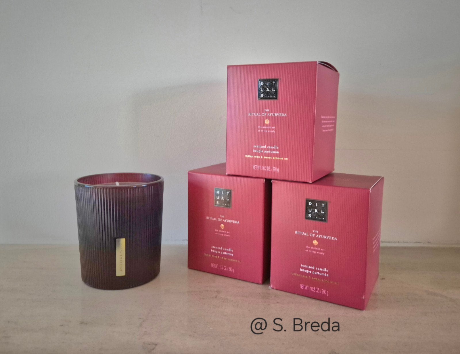 Rituals | Ayurveda | Geurkaars 290 gram kaars, Huis en Inrichting, Woonaccessoires | Kandelaars en Kaarsen, Ophalen, Nieuw, Glas