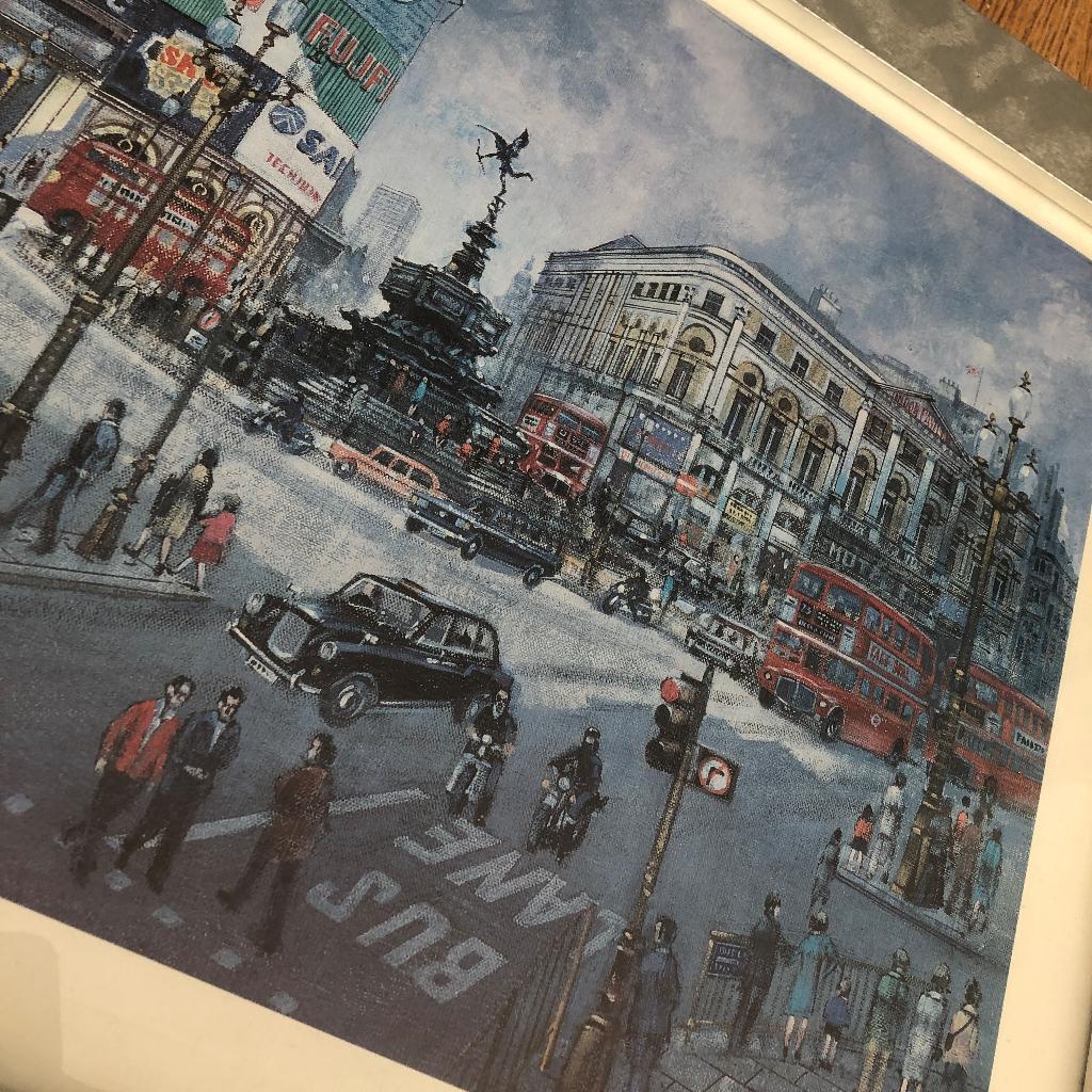 Londen, Huis en Inrichting, Woonaccessoires | Schilderijen, Tekeningen en Foto's, Minder dan 50 cm, Ophalen of Verzenden, Zo goed als nieuw