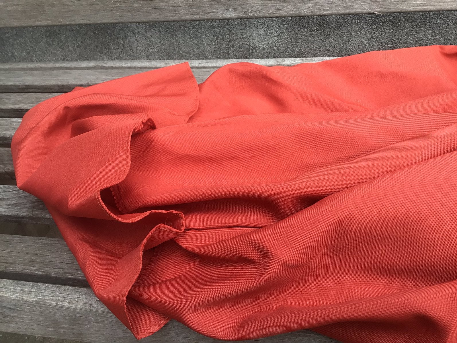 Parasoldoeken nieuw, kleur terracotta., Ophalen, Nieuw