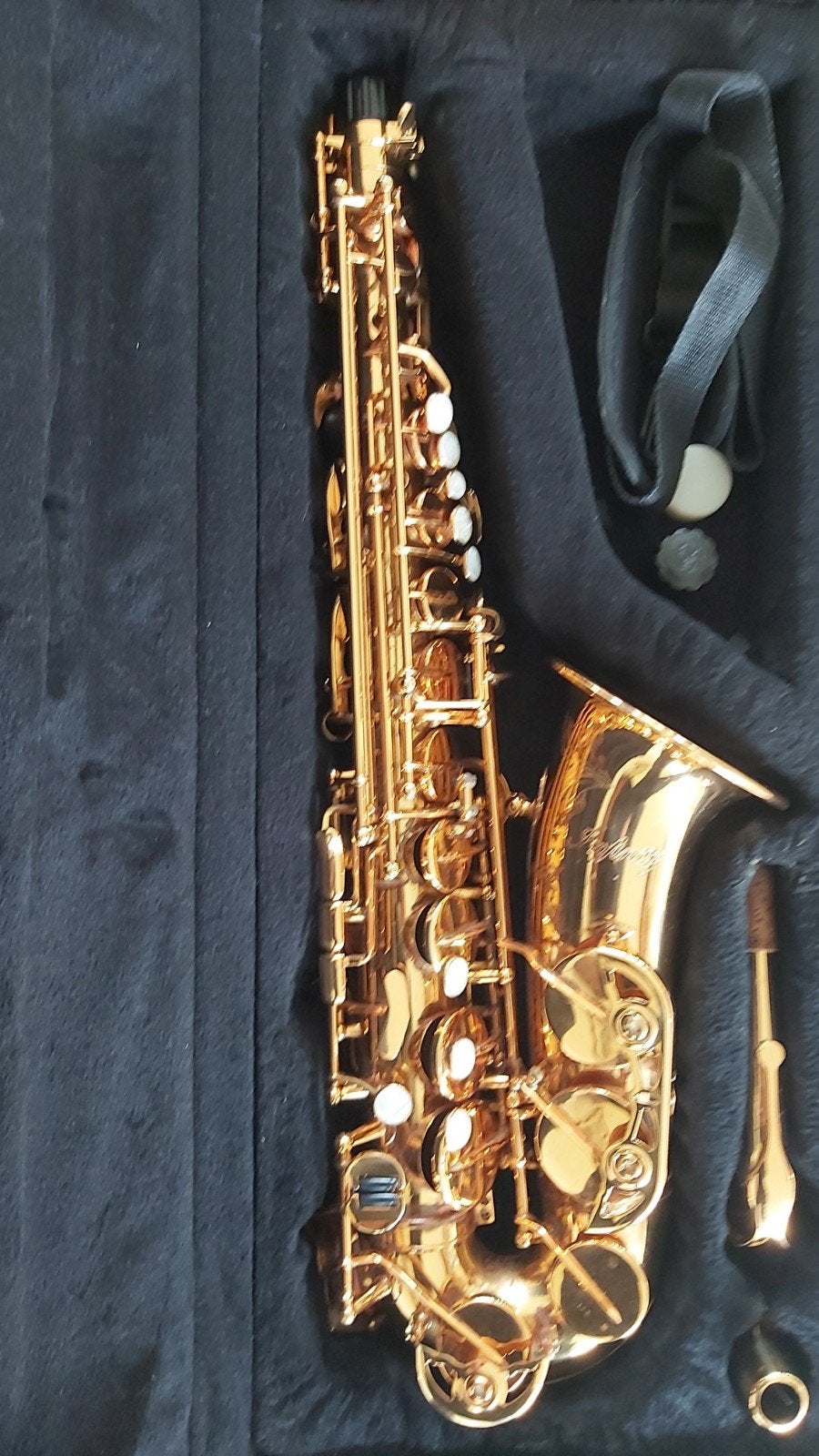 Infinity altsaxofoon, Ophalen of Verzenden, Zo goed als nieuw, Alt