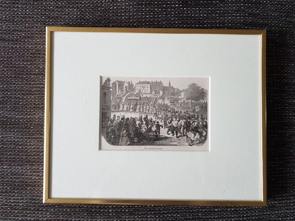 Gravure original holzstich 1873, Ophalen of Verzenden