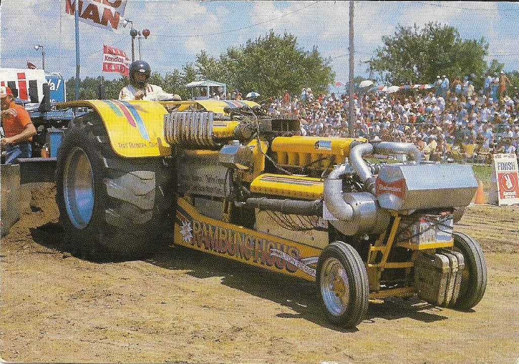 Ansichtkaart  	Race tractor, Verzenden, 1980 tot heden, Ongelopen, Voertuig