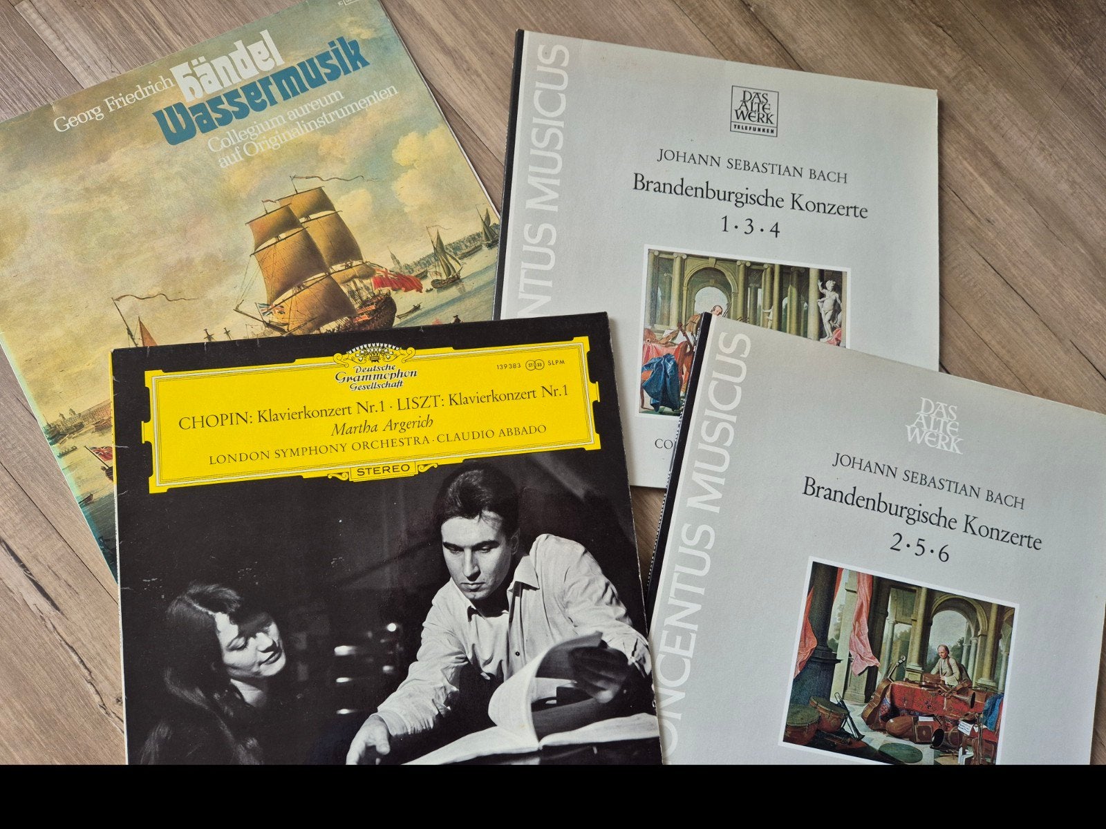 Klassieke Vinyl LP's: Chopin, Liszt, Händel, Bach, Cd's en Dvd's, Vinyl | Klassiek, Gebruikt, Ophalen of Verzenden, 12 inch, Orkest of Ballet