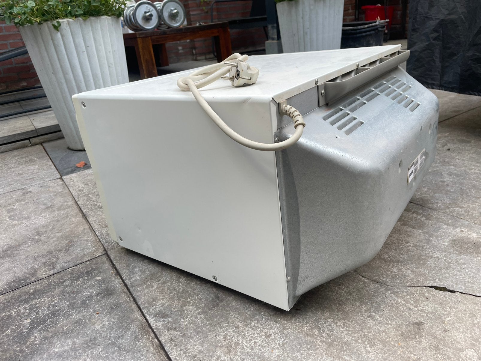Magnetron, Ophalen, Combimagnetron, Gebruikt, Hete lucht