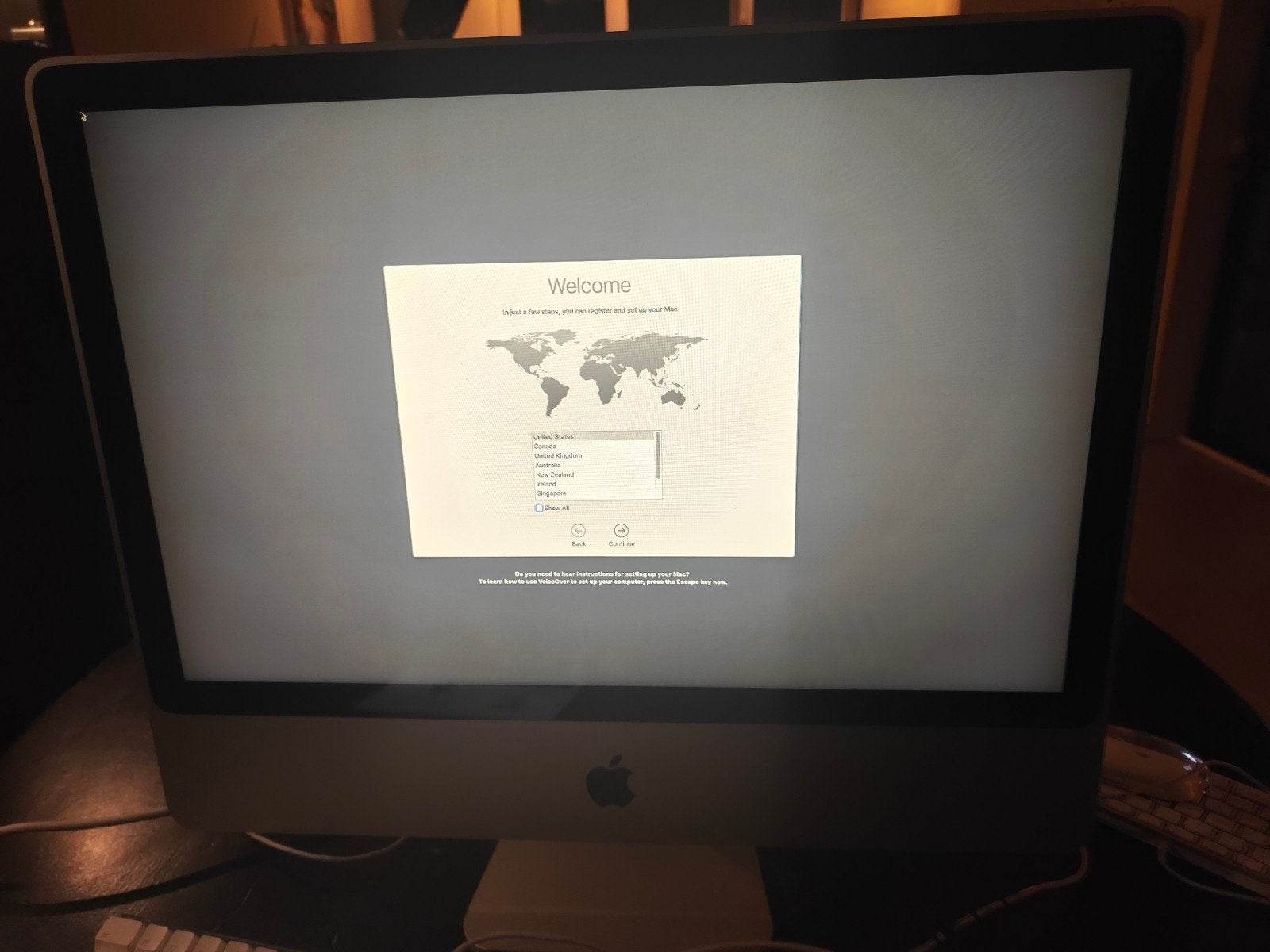 Apple iMac 24 inch – Compleet met origineel Apple toetsenbor, Computers en Software, Apple Desktops, Ophalen, IMac, 2 tot 3 Ghz