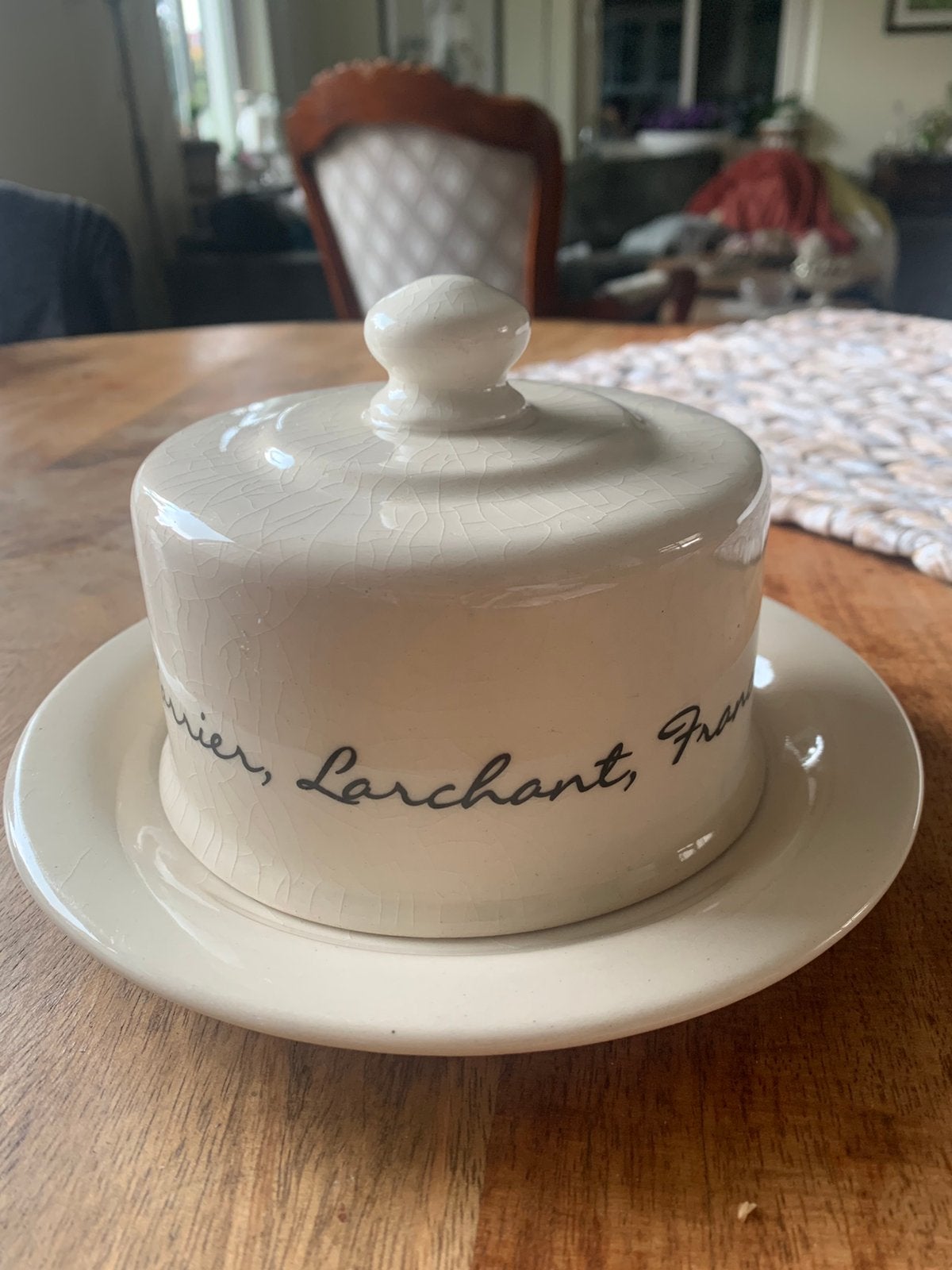 Rivièra Maison ronde botervloot, Ophalen of Verzenden, Zo goed als nieuw, Aardewerk, Overige stijlen