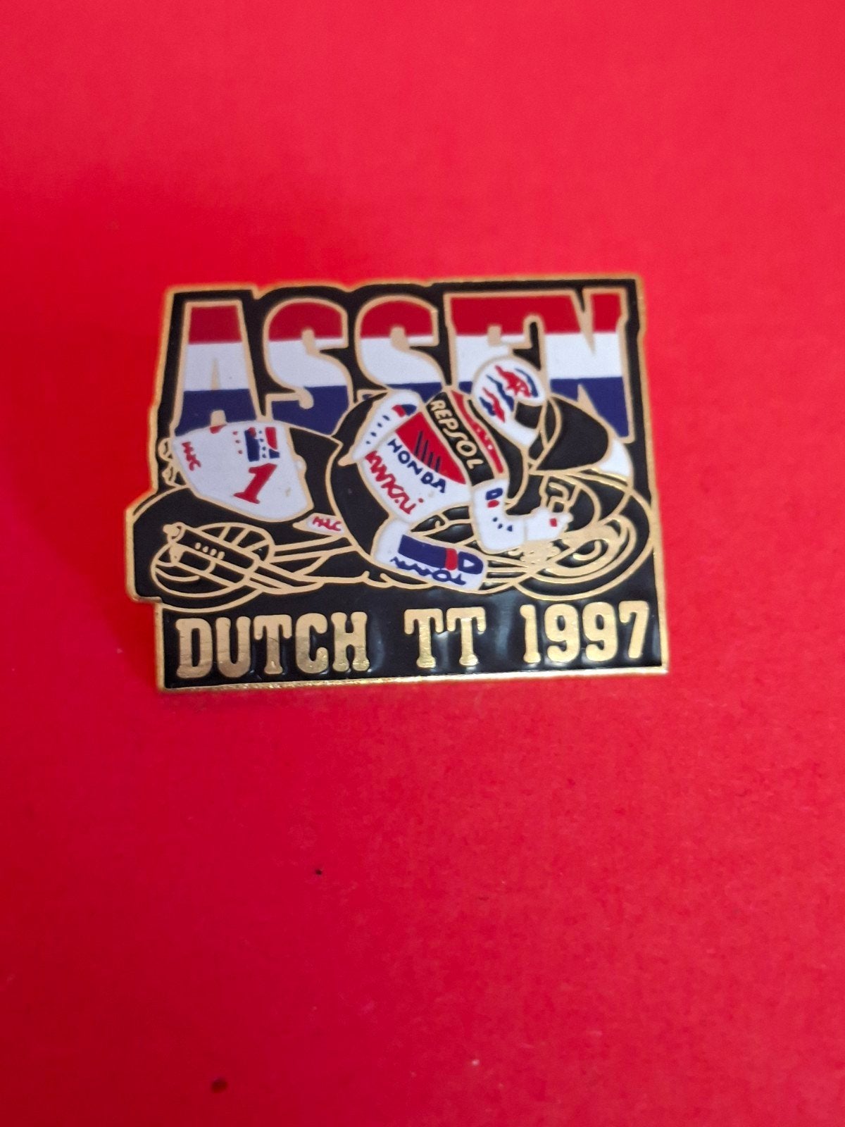 Motor Pin DUTCH TT ASSEN 1997, Verzamelen, Ophalen of Verzenden, Zo goed als nieuw, Sport