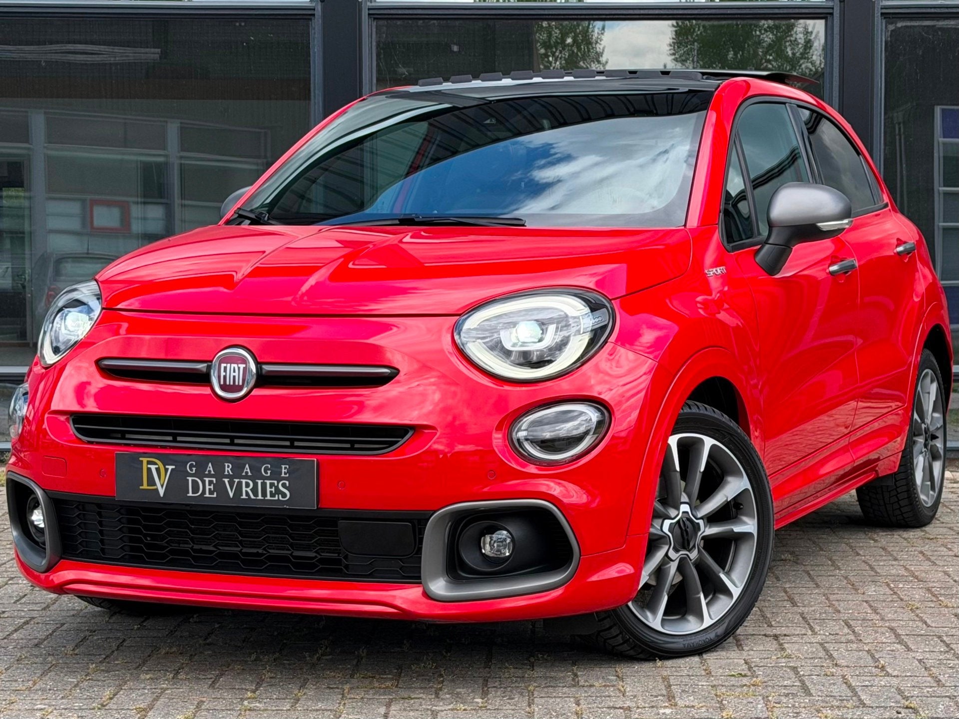 Fiat 500 X 1.0 GSE Sport Full Option Panoramadak Camera Gara, Auto's, Voorwielaandrijving, 15 km/l, Gebruikt, 1295 kg