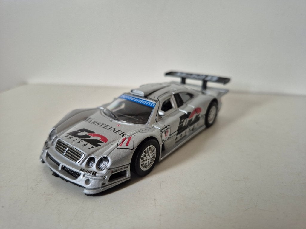 Welly 9746 Mercedes-Benz CLK-GTR, Ophalen of Verzenden, Zo goed als nieuw, Auto, Overige merken