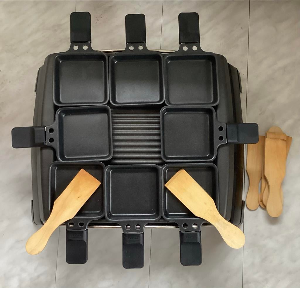 Tefal Maxi Raclette-Grill voor 8 personen, Ophalen, Zo goed als nieuw, 8 personen of meer