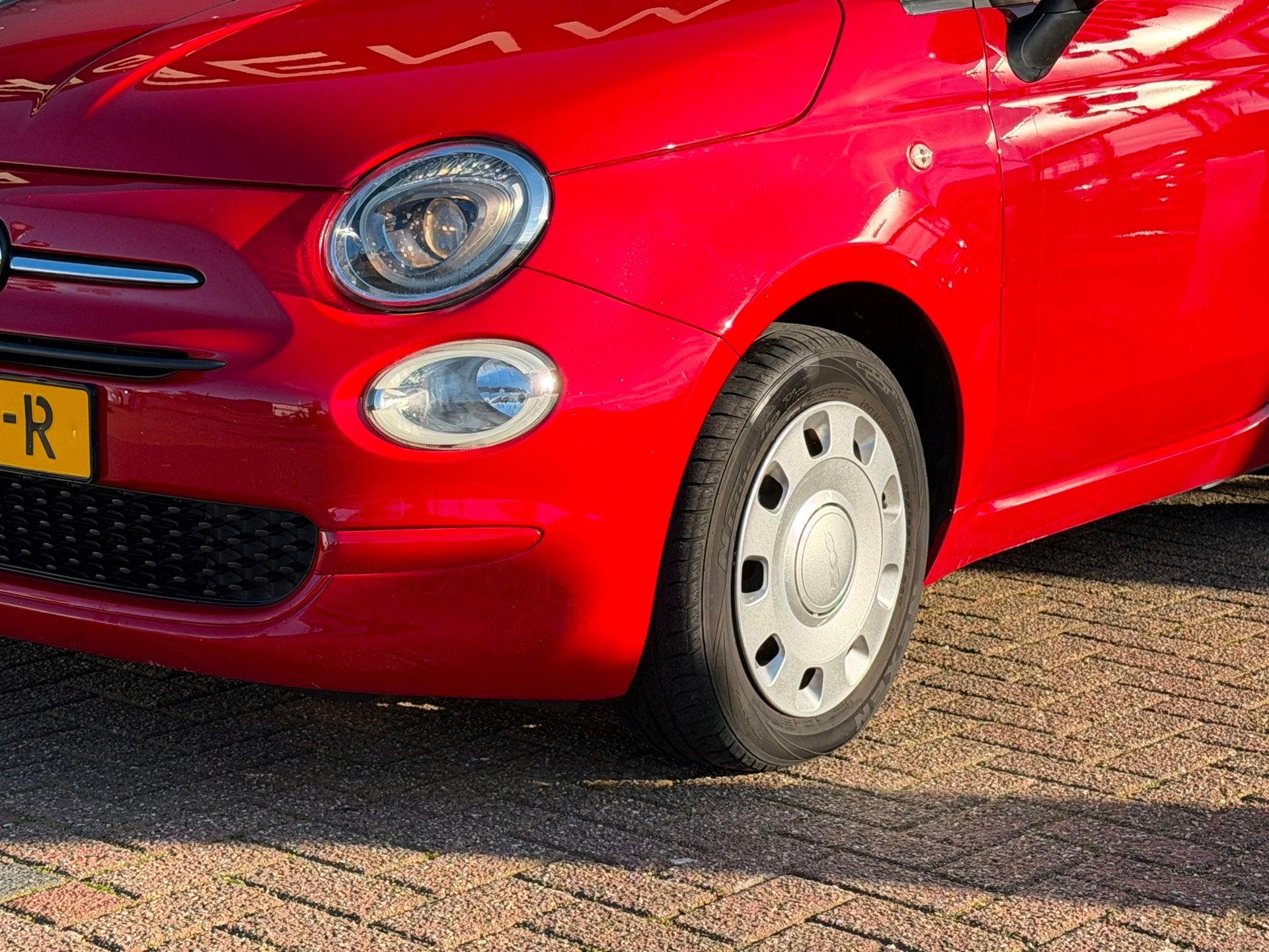 Fiat 500 1.0 TwinAir Pop Airco|Elektrisch pak|GARANTIE, Voorwielaandrijving, Stof, Gebruikt, Euro 6