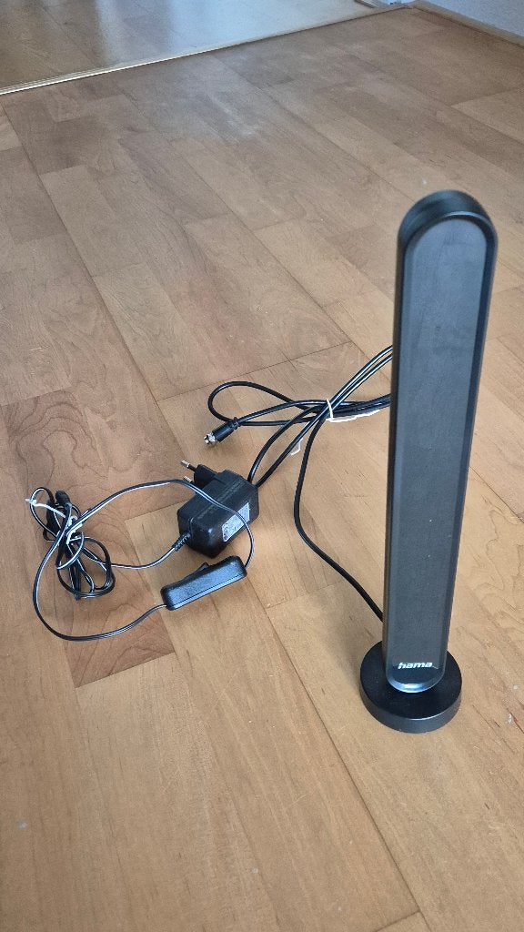 Hama DAB+ DAB FM antenne met versterker 30dB, Ophalen of Verzenden, Zo goed als nieuw, Minder dan 60 watt, Overige merken
