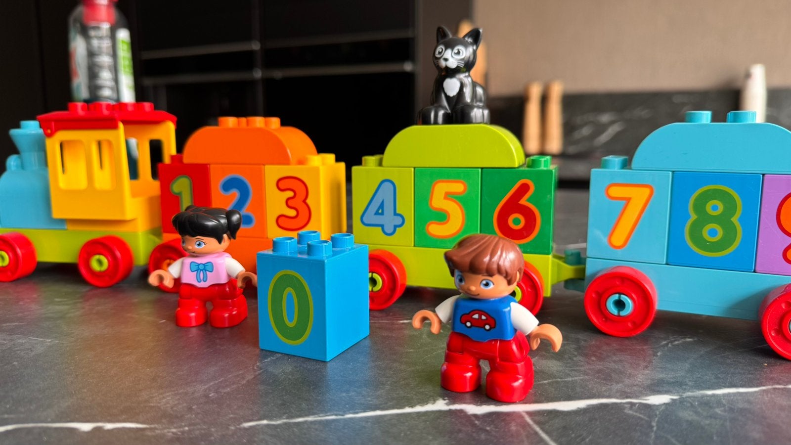 Duplo trein set, Kinderen en Baby's, Speelgoed | Duplo en Lego, Ophalen, Gebruikt, Duplo