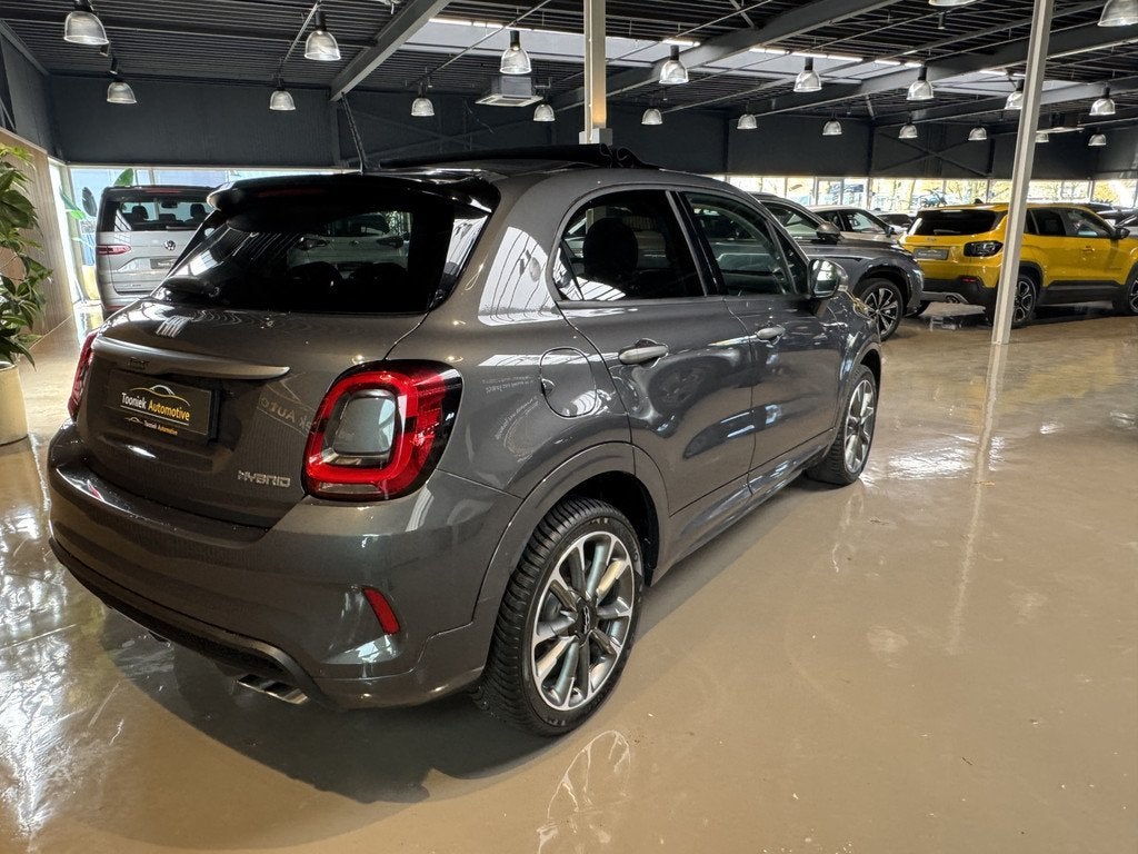 Fiat 500X 1.5 Hybrid Dolcevita Sport Cabrio Automaat Apple C, Gebruikt, Zwart, 4 cilinders, 500X