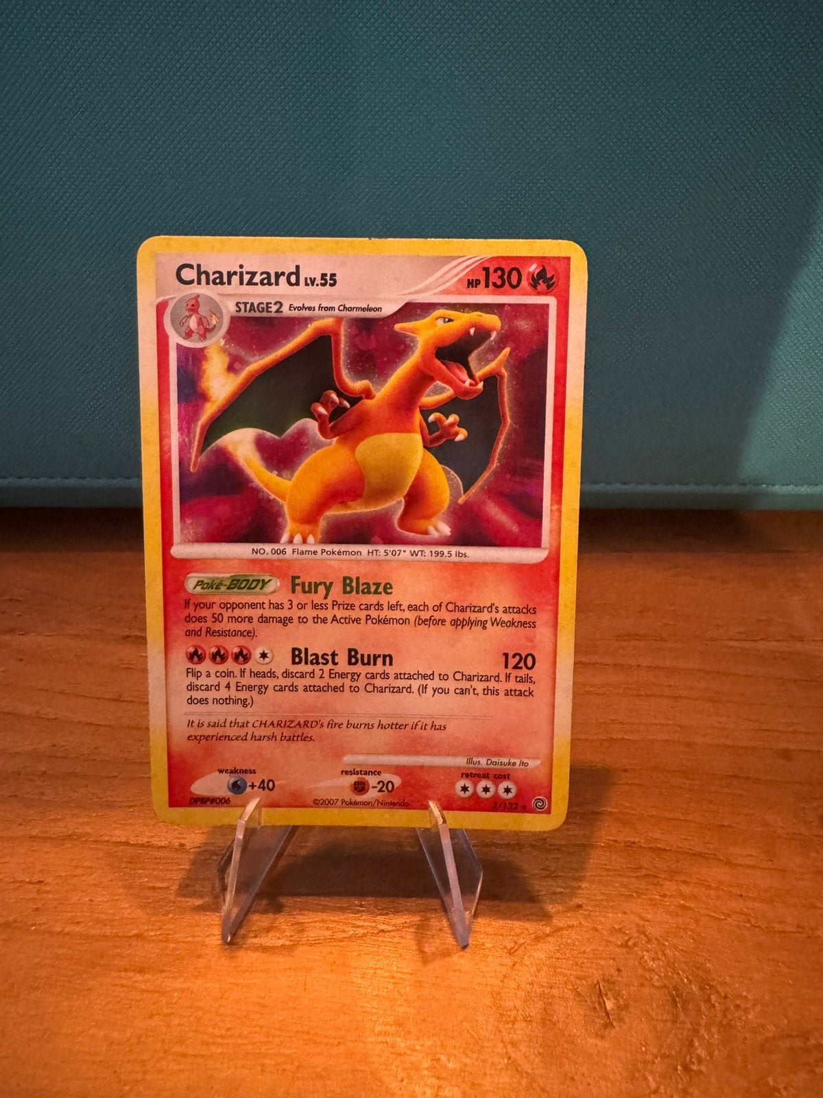 Charizard Lv55 secret wonders, Ophalen of Verzenden, Zo goed als nieuw
