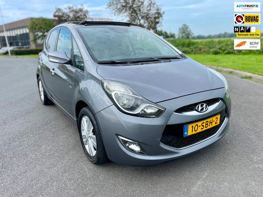 Hyundai Ix20 1.6i i-Catcher, Trekhaak, Schuifdak, Leder, Nav, Voorwielaandrijving, Euro 5, 125 pk, Gebruikt