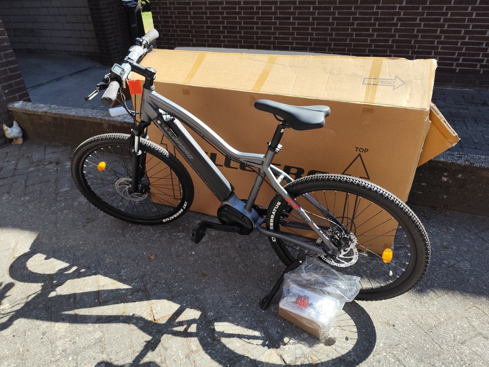 Nieuwe Allegro Leopard Sport+ 2.0 E-MTB – Bafang Middenmotor, Fietsen en Brommers, Elektrische fietsen, Nieuw, 47 tot 51 cm, 50 km per accu of meer