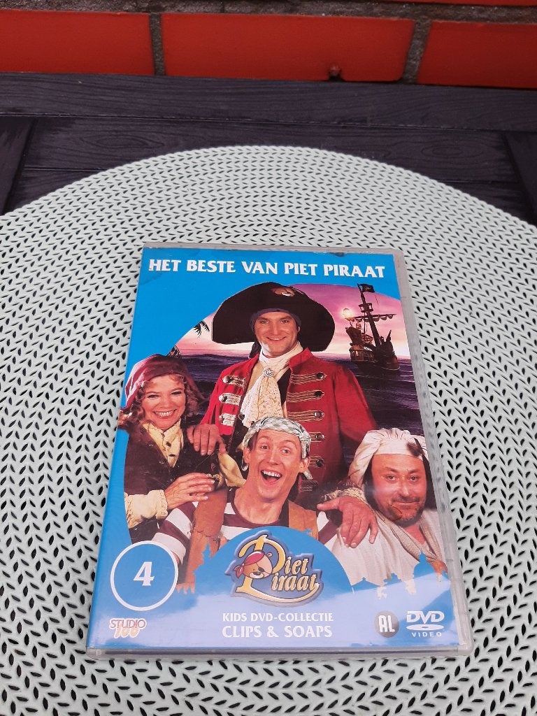 Dvd Studio 100: Het beste van Piet Piraat, Ophalen, Gebruikt, Alle leeftijden, Overige typen