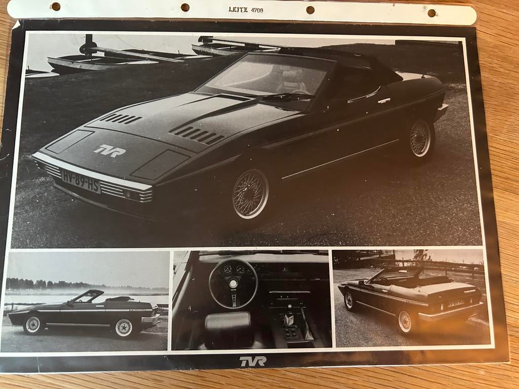 TVR Tasmin Folder, Ophalen of Verzenden, Zo goed als nieuw, Overige merken