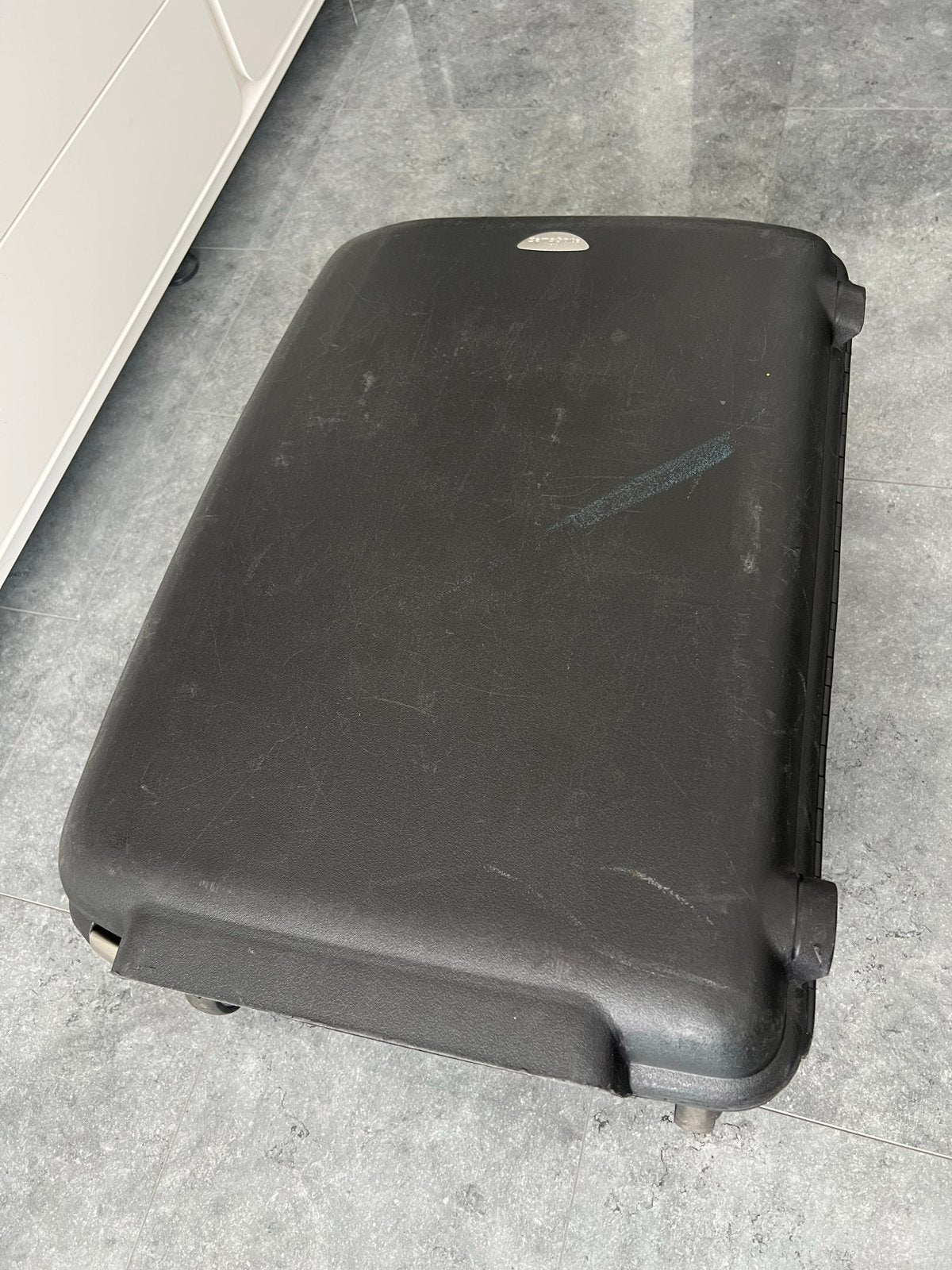 Samsonite koffer - Zwart, Gebruikt, met wieltjes, Ophalen, 30 cm of meer, Gebruikt, Zwart