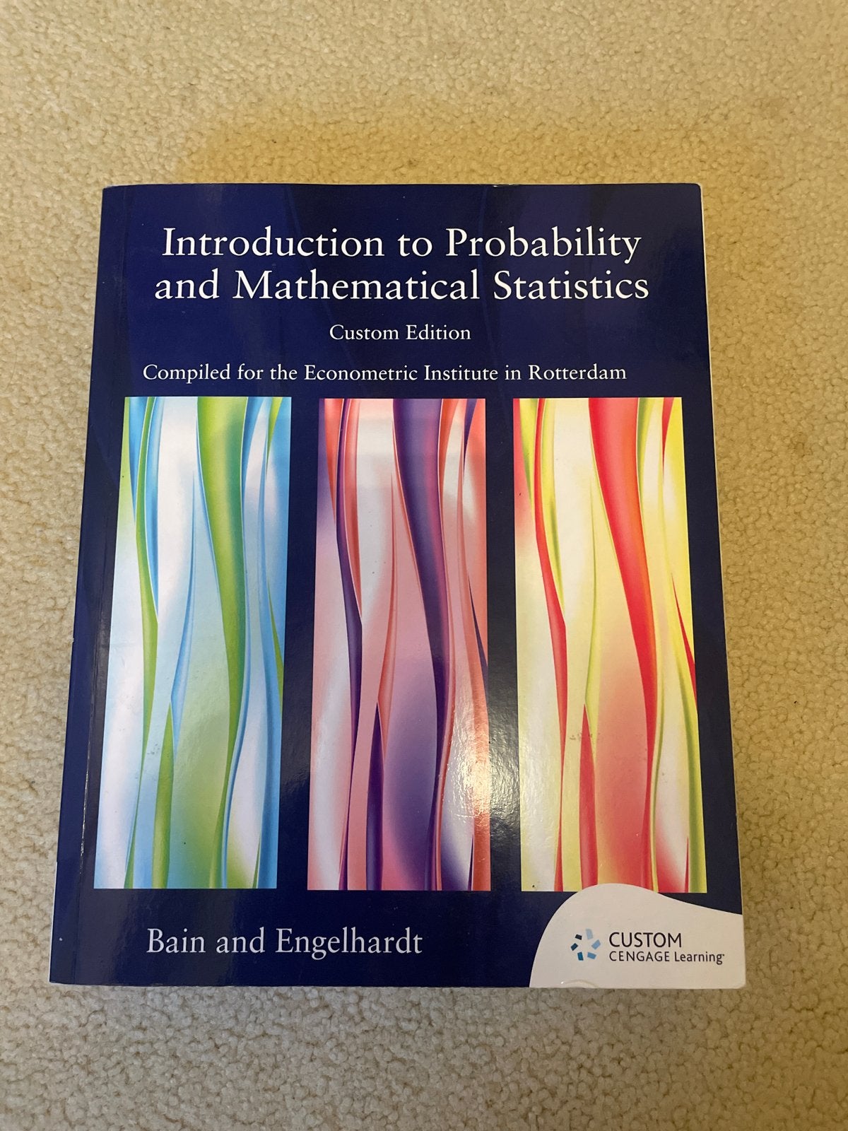 EUR Introduction to Probability and Mathematical Statistics, Ophalen of Verzenden, Beta, Zo goed als nieuw, WO