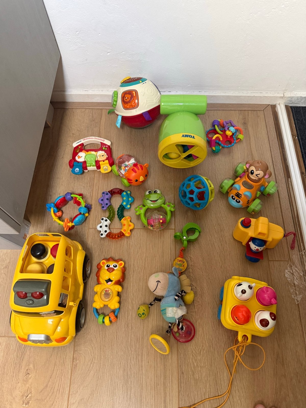 Grote set baby- en peuterspeelgoed, Kinderen en Baby's, Ophalen of Verzenden, Gebruikt, Overige typen, Met licht