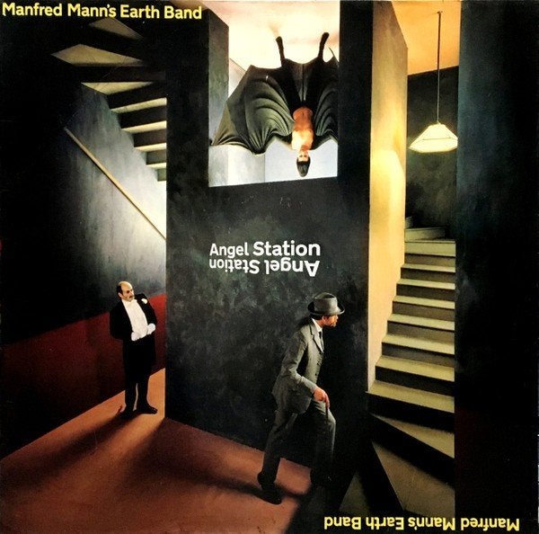 LP vinyl   MANFRED MANN's EARTH BAND – Angel Station, Cd's en Dvd's, Vinyl | Rock, Gebruikt, Verzenden, 12 inch, Poprock